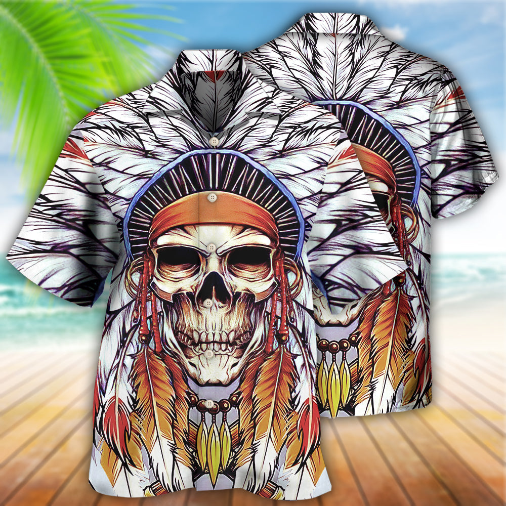 Bohemian Skull Peace Hawaiian Shirt For Warm Weather Adventures And Everyday Comfort