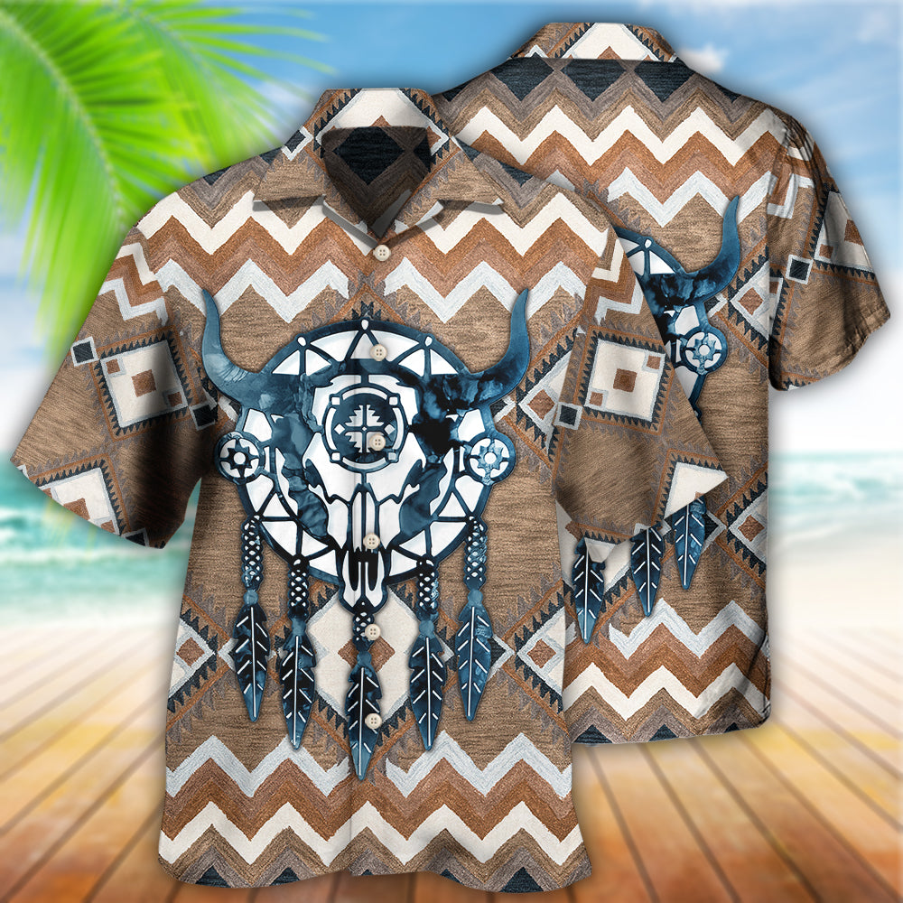 Bohemian Skull Peace Dreamcather Hawaiian Shirt For Warm Weather Adventures And Everyday Comfort