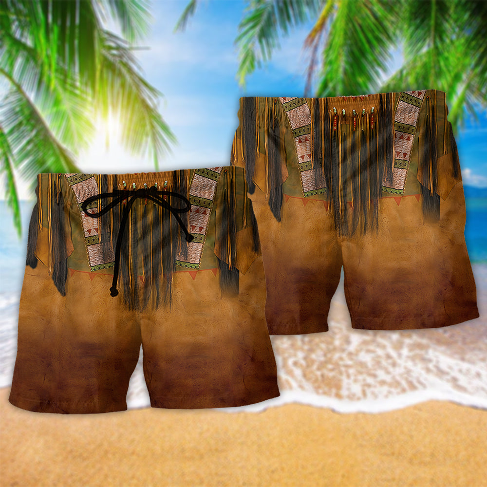 Peace Vintage Heritage Beach Shorts Pattern Detail For Vacation Style And Relaxed Casual Wear