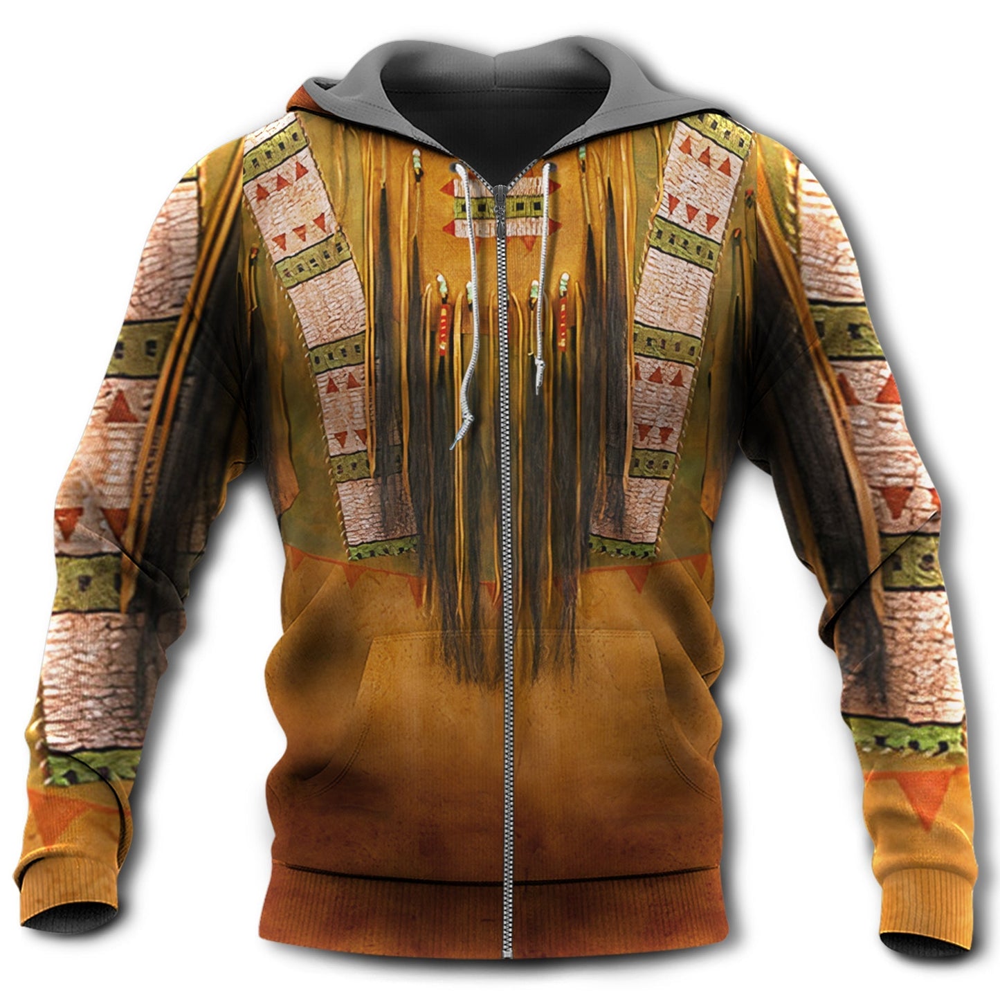 Native Vintage Peace Love Hoodie For Free Spirited Travel Casual Wear And Comfortable Layering