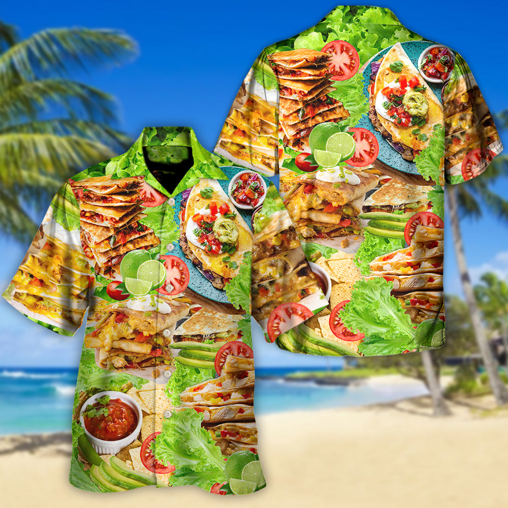 Food Quesadilla Whisperer Delicious Hawaiian Shirt For Playful Vacation Style, Coastal Trips, And Everyday Comfort