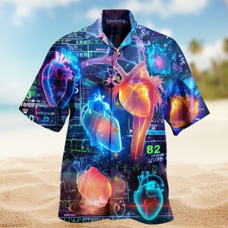 Cardiologist Career Pride Hawaiian Shirt For Beach Days, Summer Outings, And Thoughtful Gift Giving