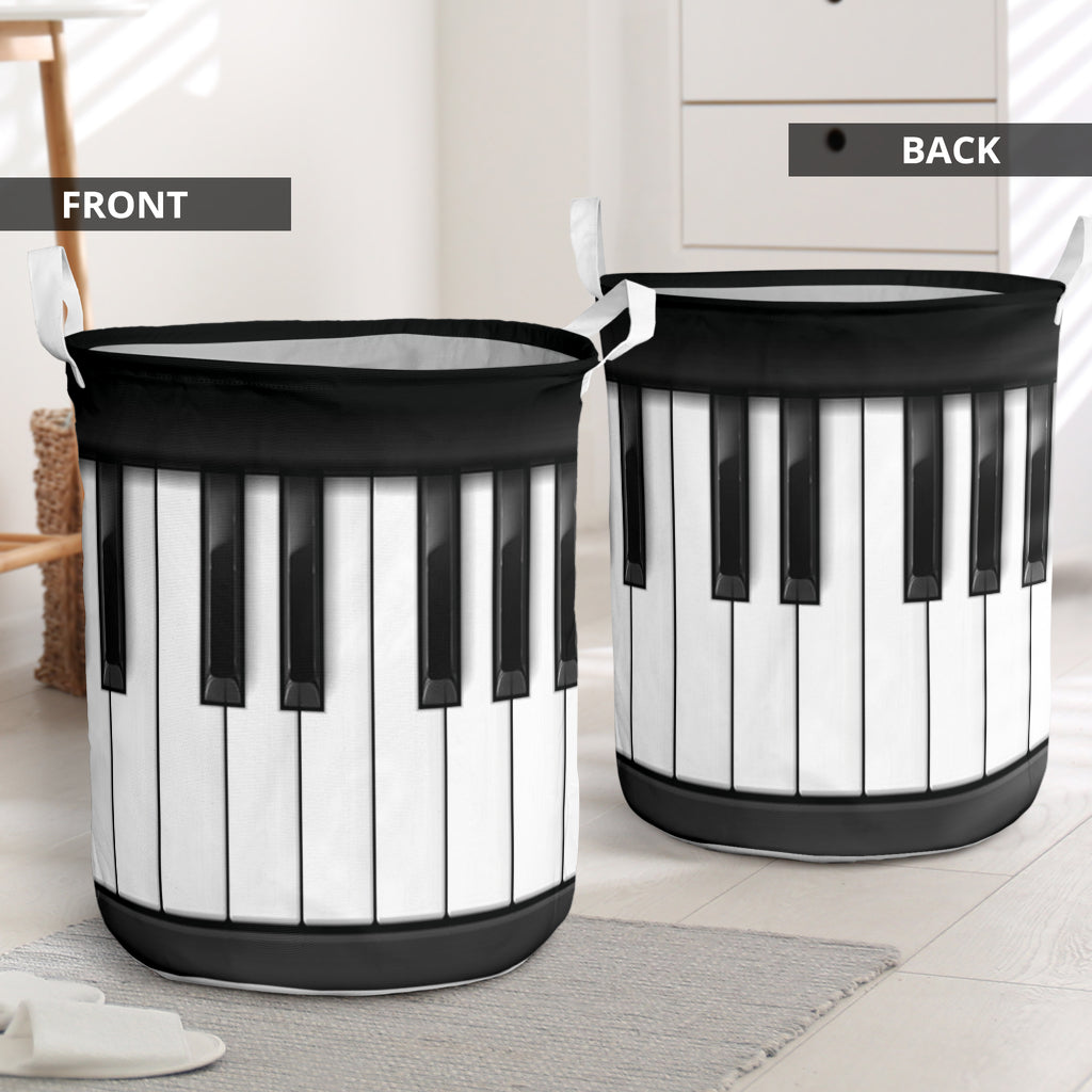 Piano Shortcut Lover Laundry Basket For Room Home Organizer