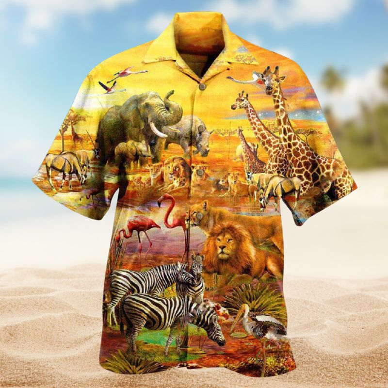 Protect Wildlife Future Hawaiian Shirt For Island Vacations, Resort Wear, And Relaxed Seasonal Style