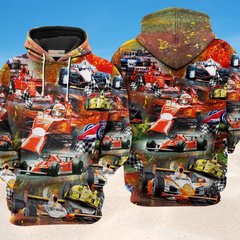 Racing Life Better Track Hoodie For Casual Streetwear Travel And Everyday Comfort