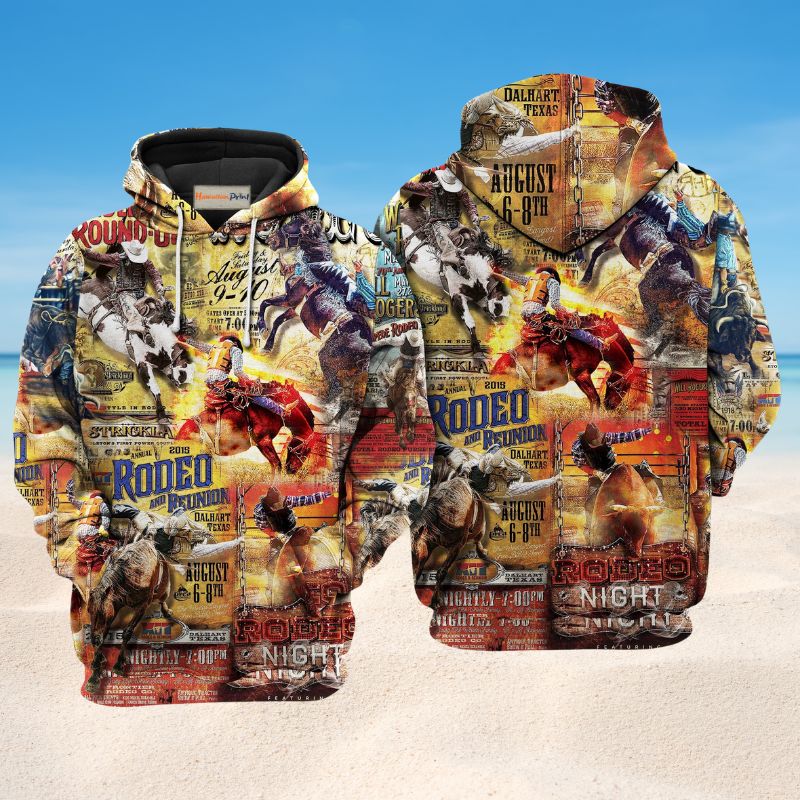 Rodeo Life Hoodie For Country Streetwear Outdoor Trips And Everyday Comfort