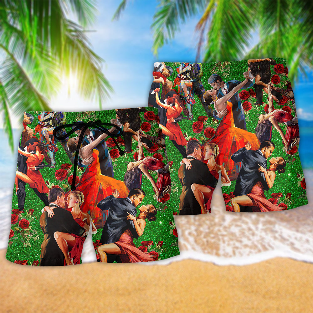 Salsa Dance Music Keep Calm And Salsa Dance Beach Shorts For Creative Warm Weather Outfits