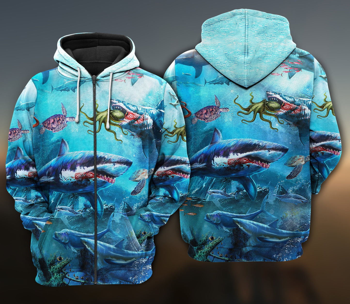 Shark Assassin Ocean Hoodie For Seaside Adventures Daily Style And Comfortable Outfits