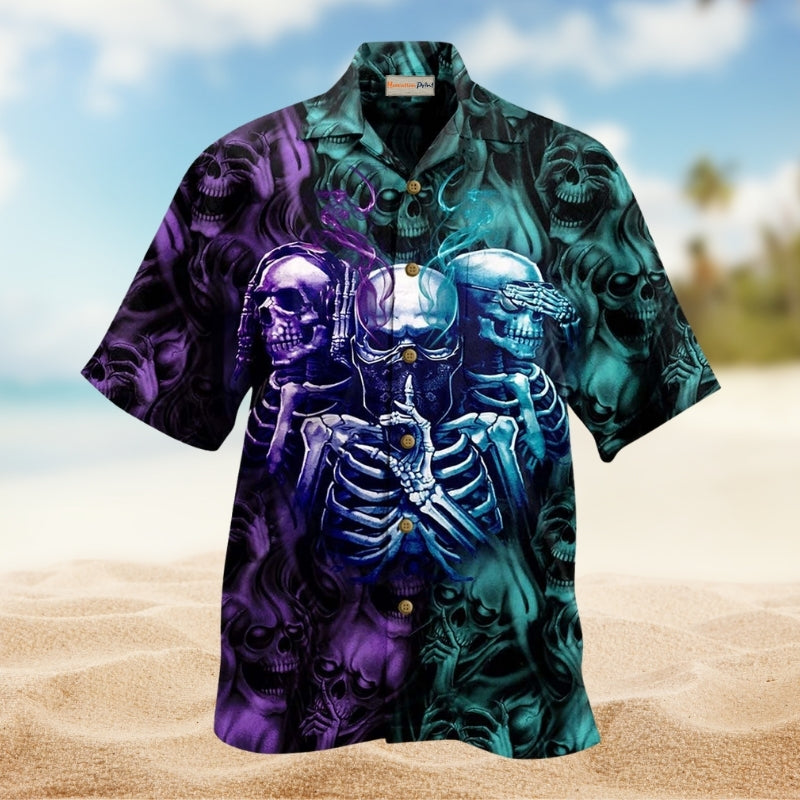 Cue Sport Don'T Jealous Can'T Hawaiian Shirt Summer Design Detail For Island Holidays