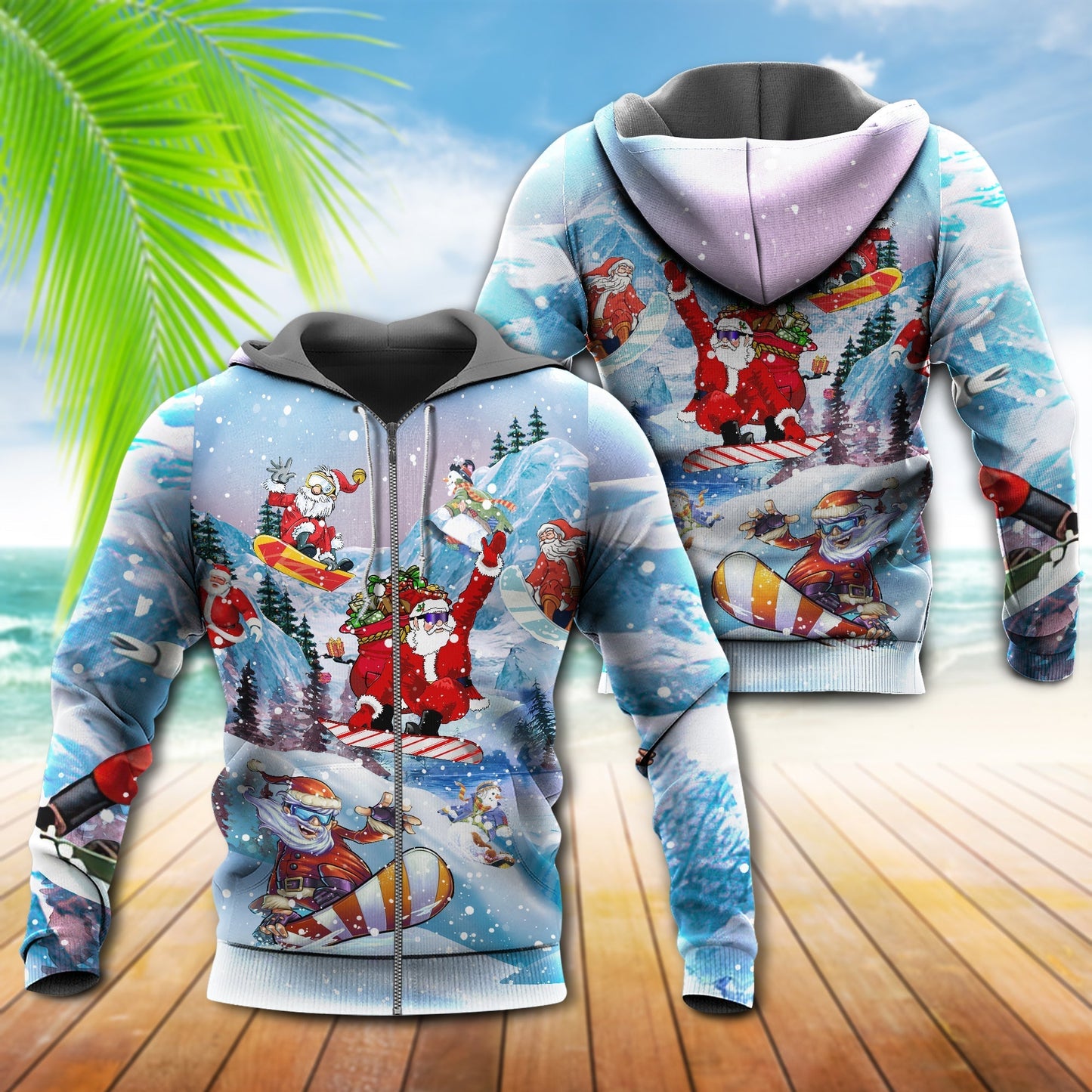 Snowboarding Heaven Earth Hoodie For Travel Days Outdoor Events And Thoughtful Gifts