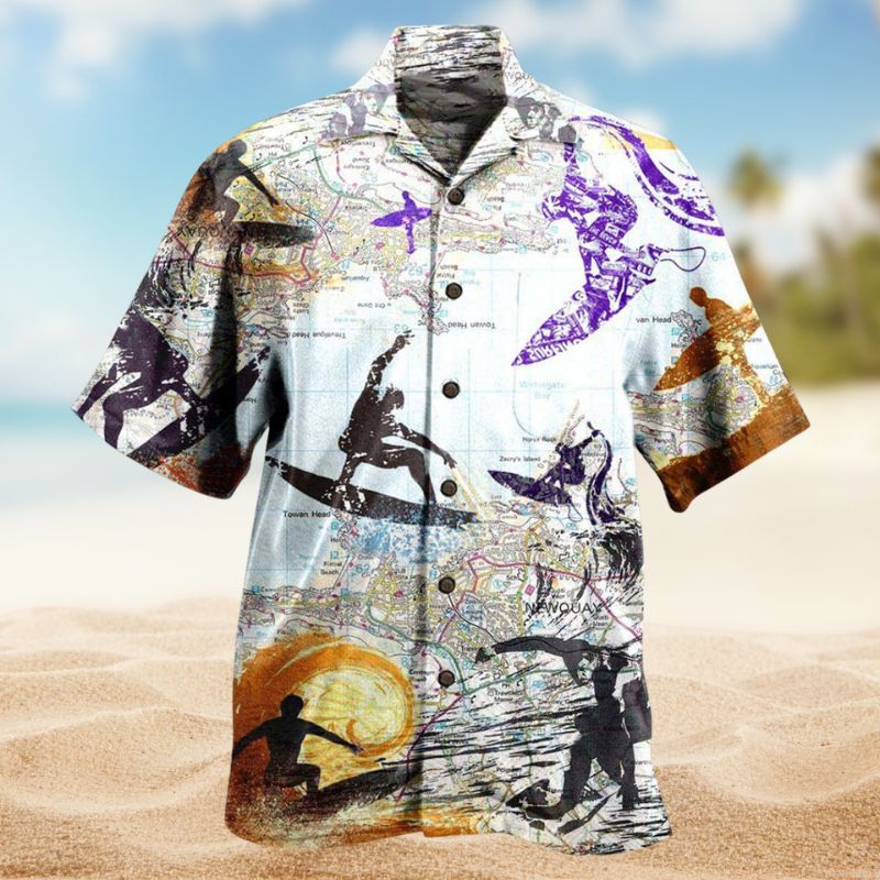 Surf Surfing Hawaiian Shirt For Beach Days, Weekend Events, And Thoughtful Gift Giving