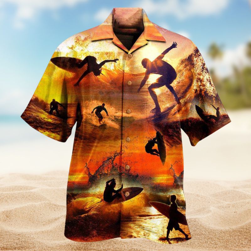 Surf Surfing Therapy Hawaiian Shirt For Tropical Holidays, Outdoor Gatherings, And Everyday Comfort