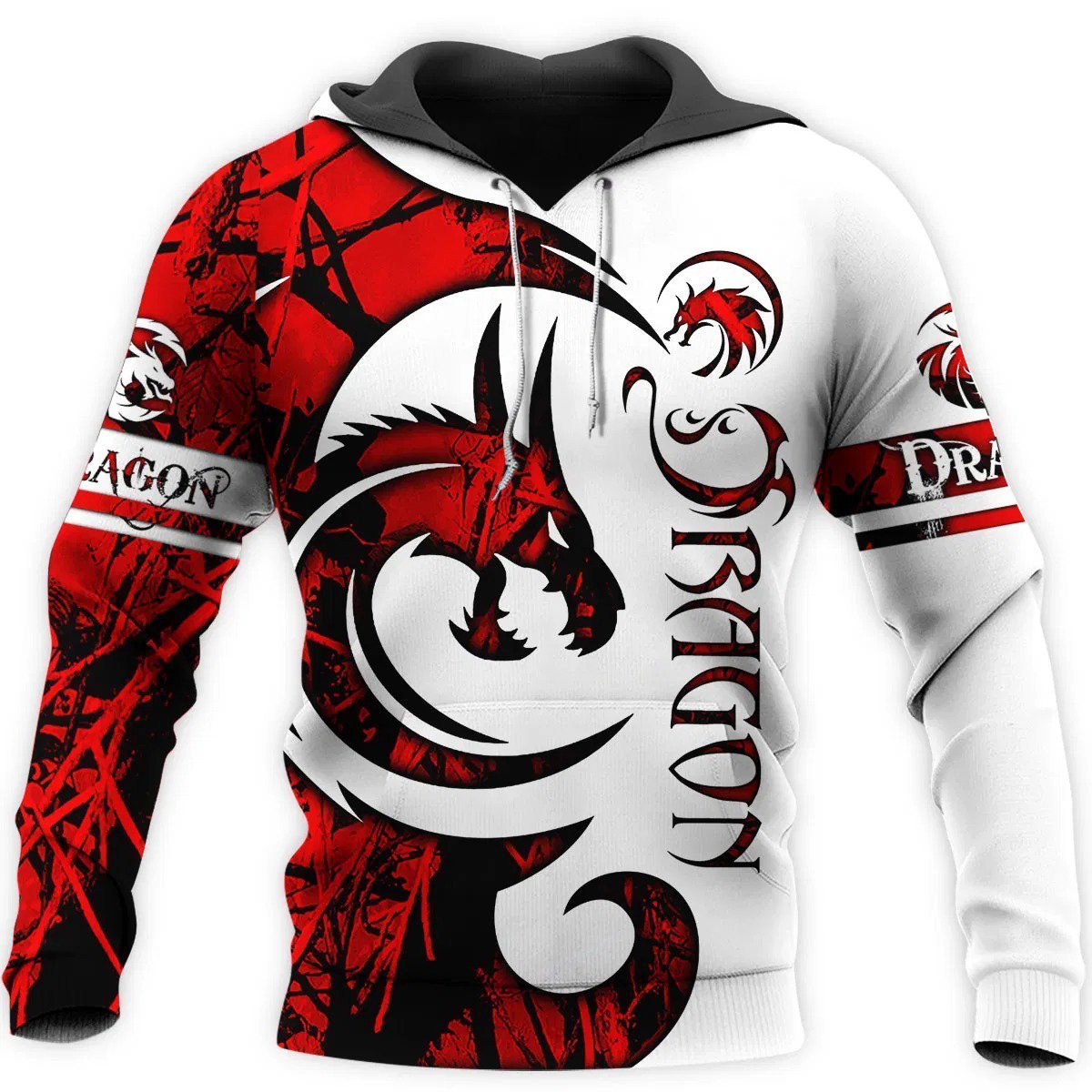 Fantasy Dragon Tattoo Hoodie For Mythical Themes Daily Outfits And Gift Ideas