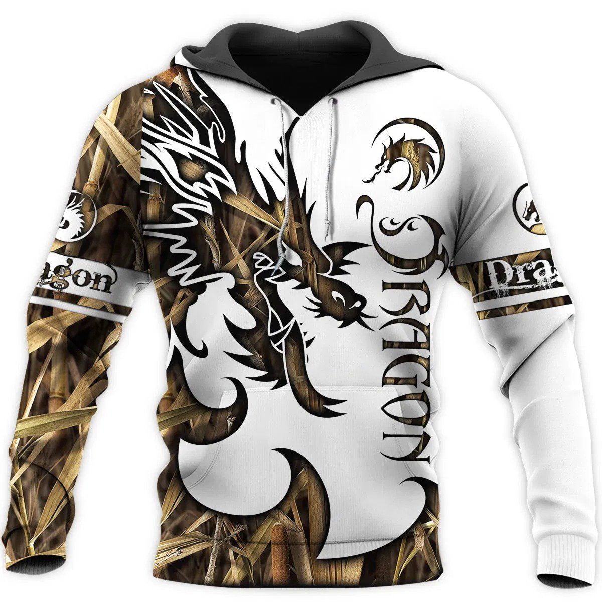Fantasy Dragon Tattoo Hoodie For Fantasy Inspired Outfits Travel Days And Comfortable Wear
