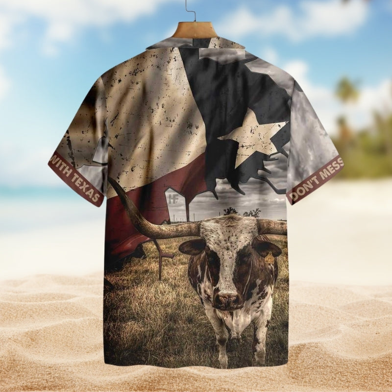Texas Peace Hawaiian Shirt For Outdoor Event And Memorable Gifting