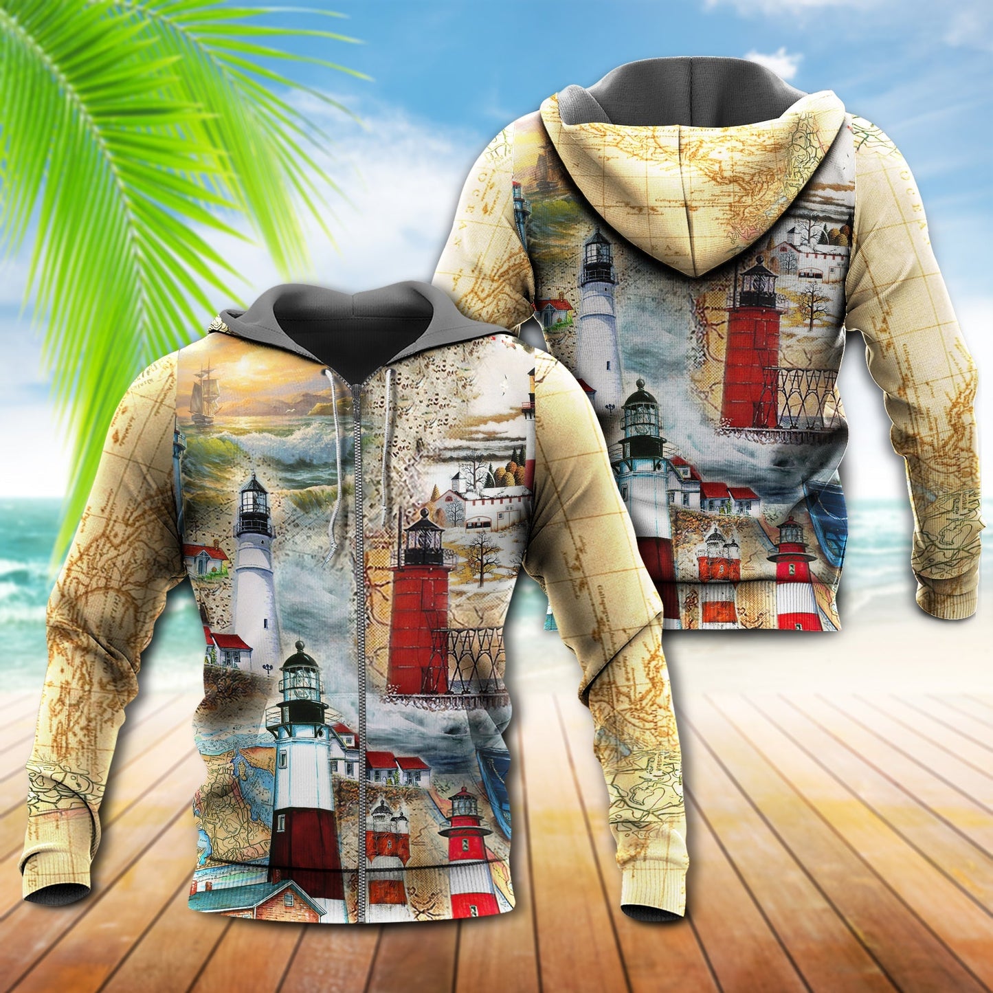 Past Lighthouse Hoodie For Weekend Trips Relaxed Outfits And Thoughtful Gifting