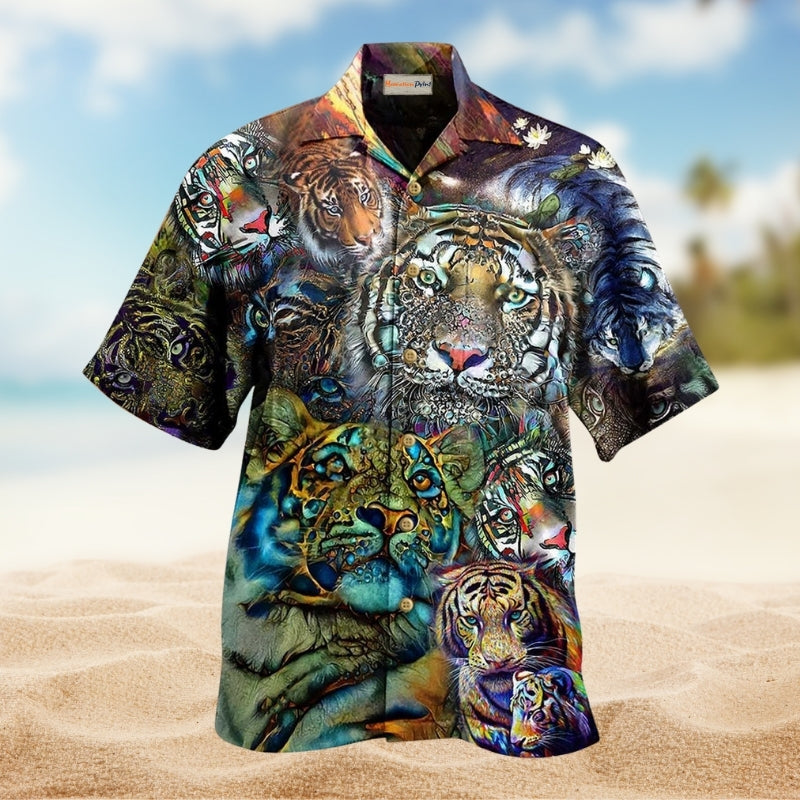 Coastal Karting Activity Hawaiian Shirt Creative Print View For Tropical Vacations