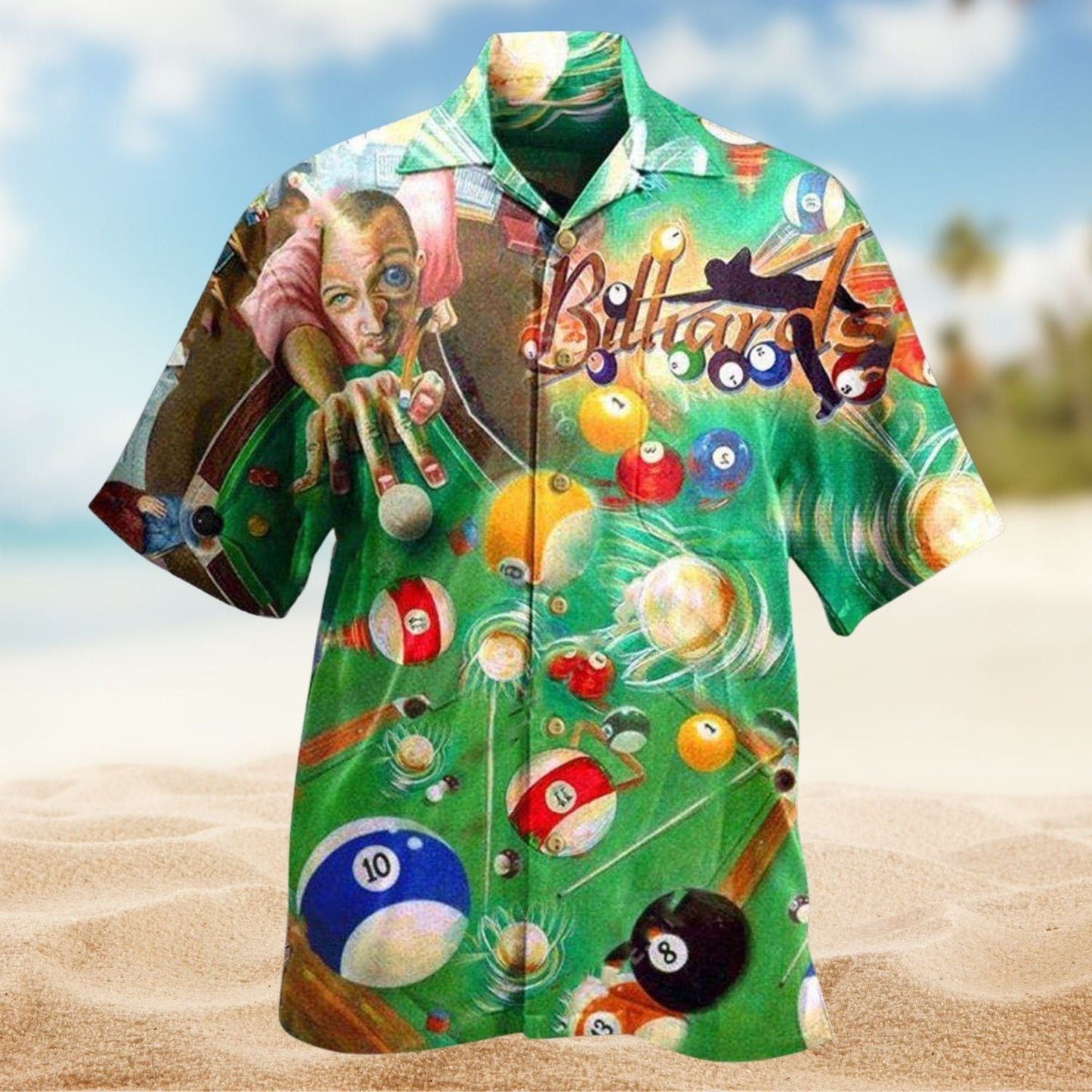 It Worked In My Head Billiard Hawaiian Shirt For Summer Vacation Beach Travel And Relaxed Casual Wear