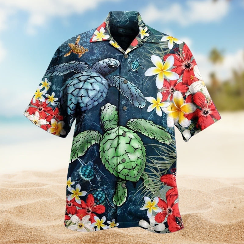 Gothic Dark Skull Hawaiian Shirt Tropical Styling View For Coastal Travel