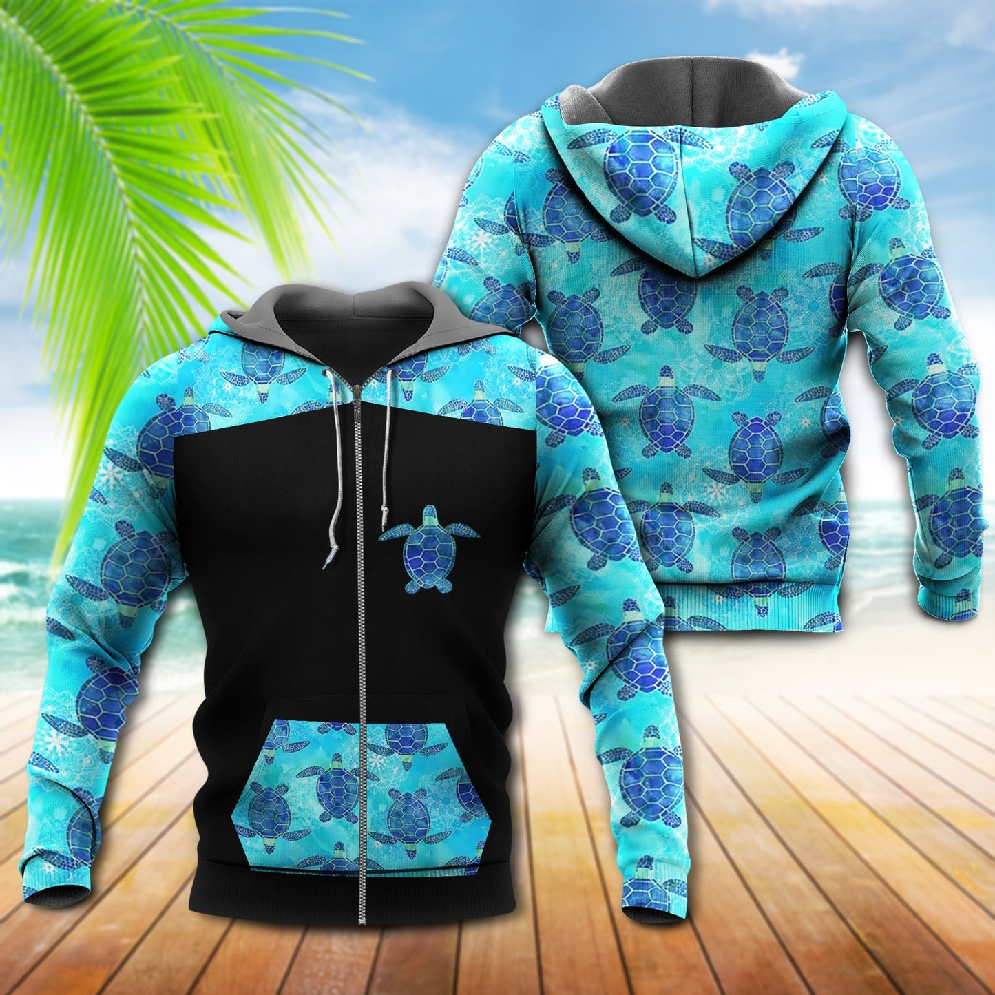 Turtle Love Ocean Life Hoodie For Ocean Themed Events Holidays And Gift Ideas