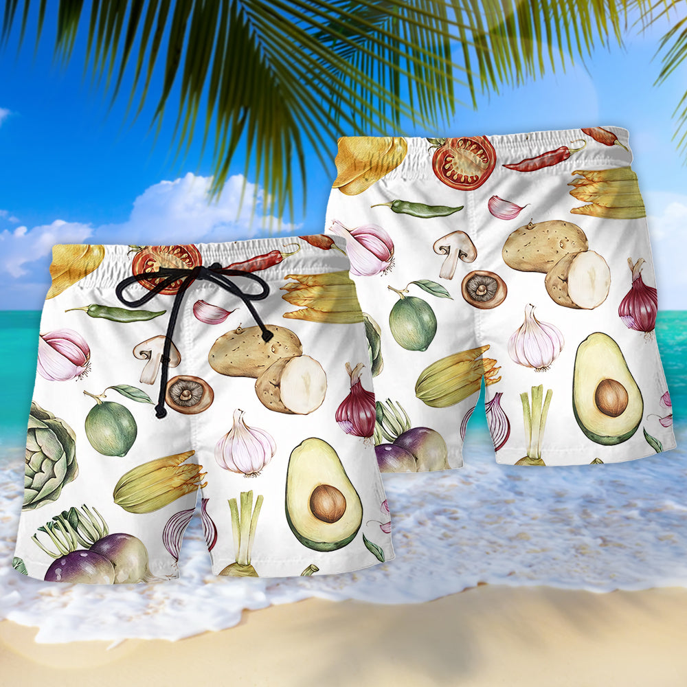 Vegan Pride Proud To Be Vegan Statement Beach Shorts Pattern View For Coastal Holidays And Casual Activities