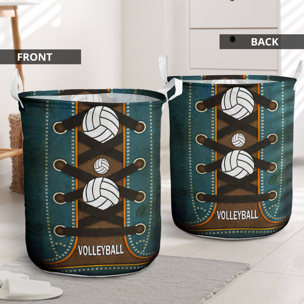 Volleyball Shoes So Lovely Laundry Basket For Room Home Organizer