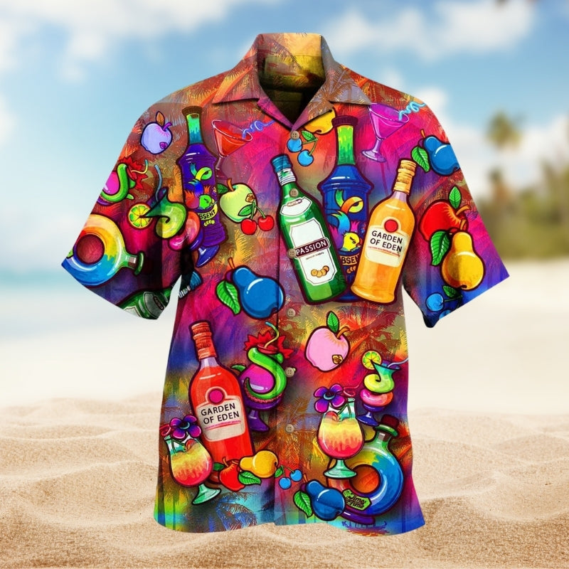 Christmas Penguin Family Hawaiian Shirt Summer Design Detail For Tropical Vacations