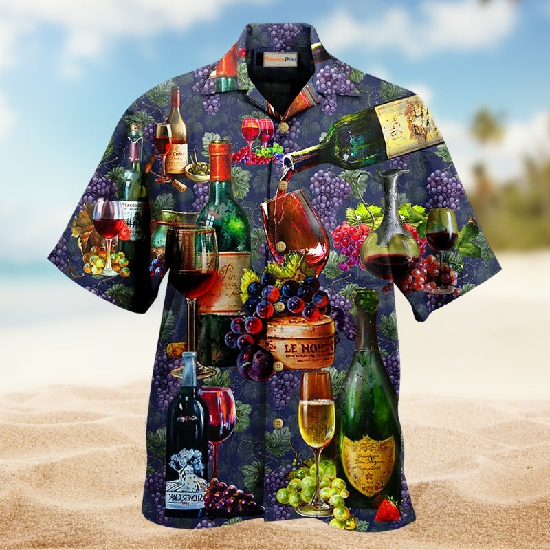 Blue Dragon Viking Pattern Hawaiian Shirt Design View For Vacation Style