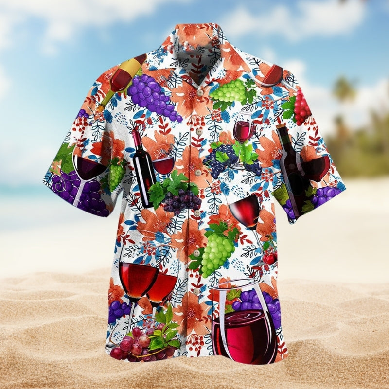 Gothic Dark Skull Hawaiian Shirt Collar And Front View For Weekend Trips