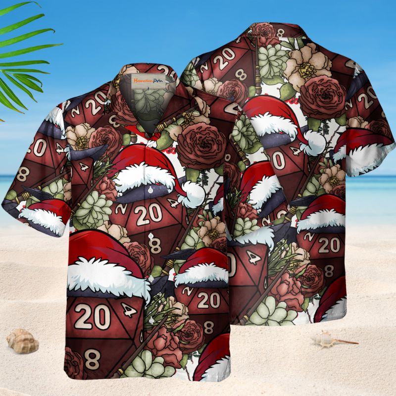Witch Dice Christmas Hawaiian Shirt For Resort Trips, Coastal Parties, And Warm Weather Style