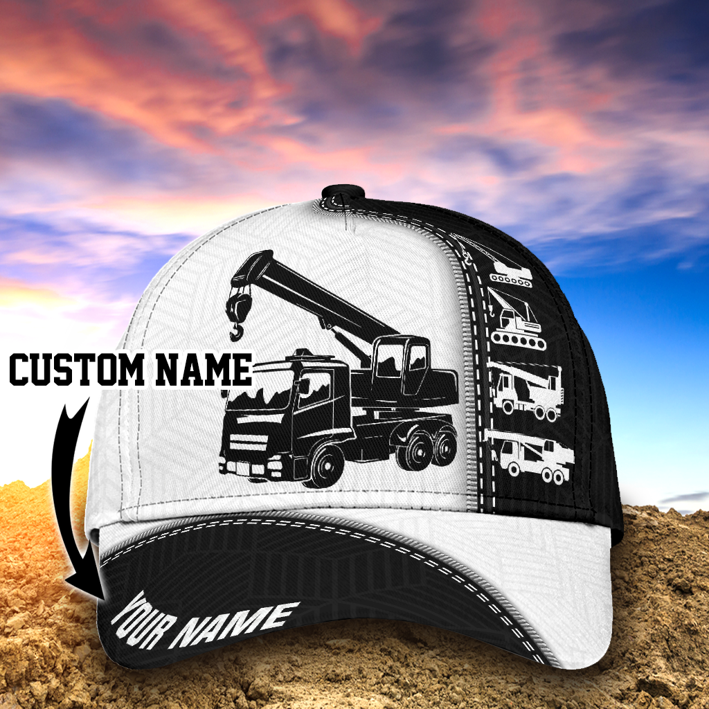 Crane Operator All Over Print Classic Cap For Holiday Adventures Parties And Comfortable Styling