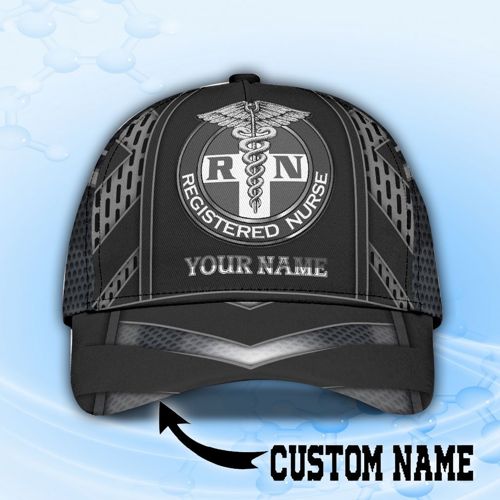 Rn Custom All Over Print Classic Cap For Everyday Outfits Coastal Travel And Gift Giving