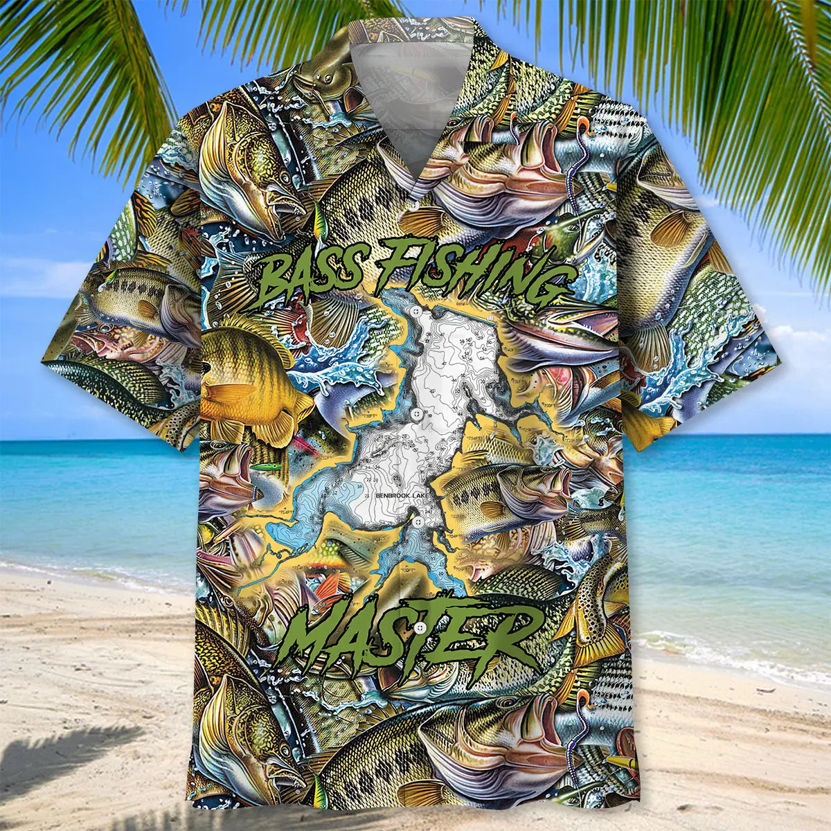 Bass Fishing Master Hawaiian Shirt For Beach Days, Summer Outings, And Thoughtful Gift Giving