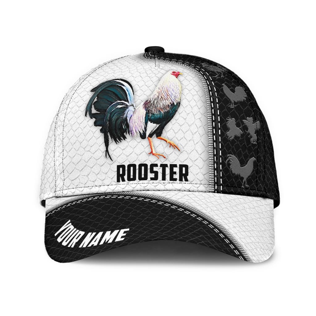 Personalized Rooster Classic Cap For Travel Adventures Weekend Wear And Casual Style