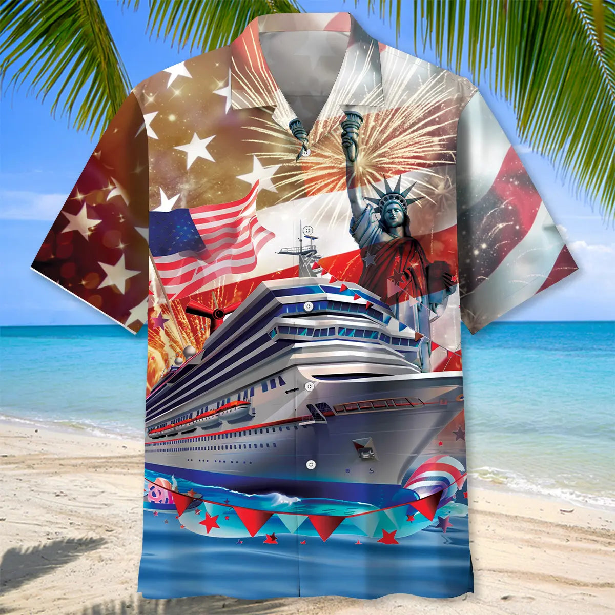 Cruise USA Hawaiian Shirt For Weekend Escape And Vacation Style