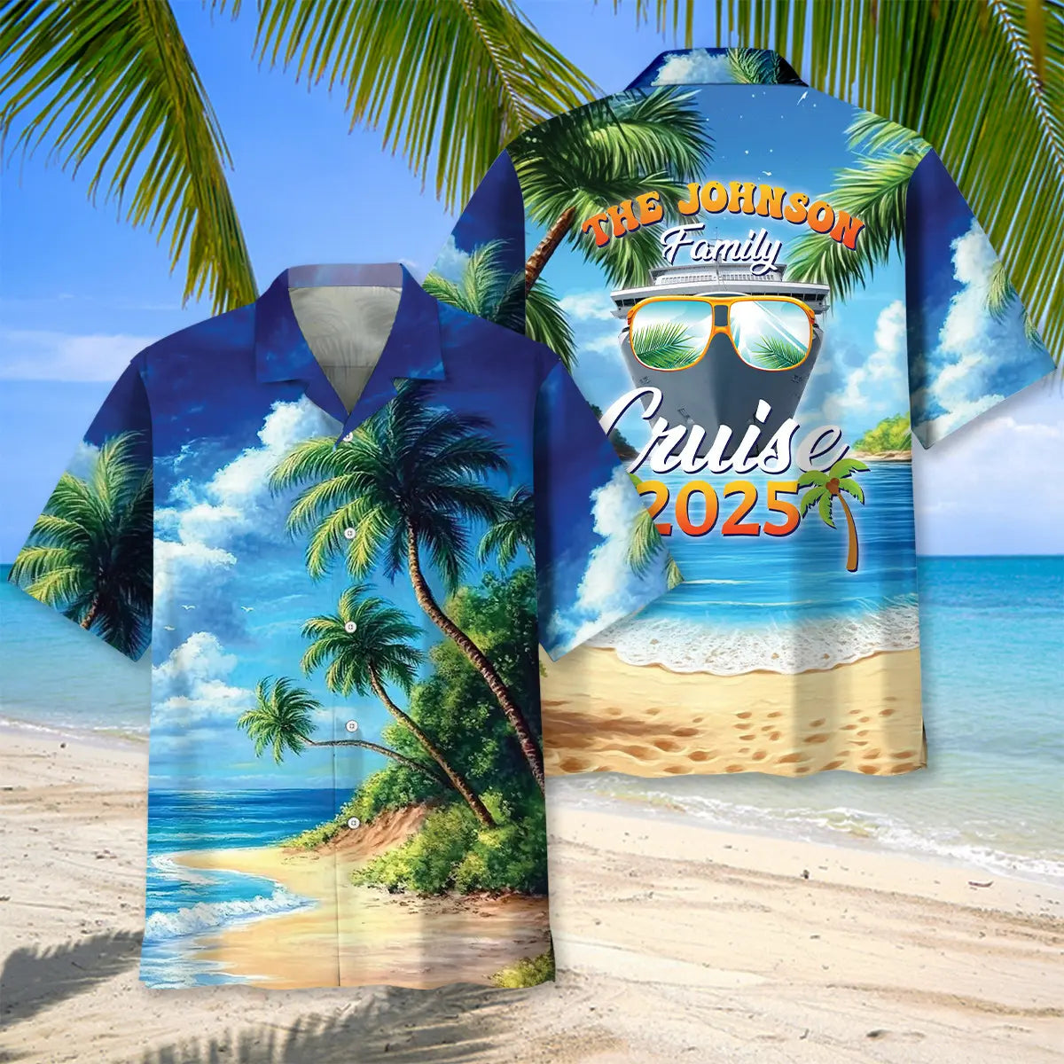 Custom Family Cruise Hawaiian Shirt For Beach Days, Coastal Adventures, And Thoughtful Gift Giving