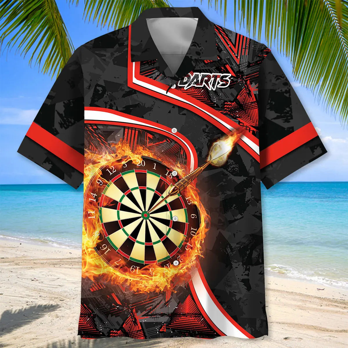 Dart Fire Hawaiian Shirt For Beach Days, Weekend Events, And Thoughtful Gift Giving