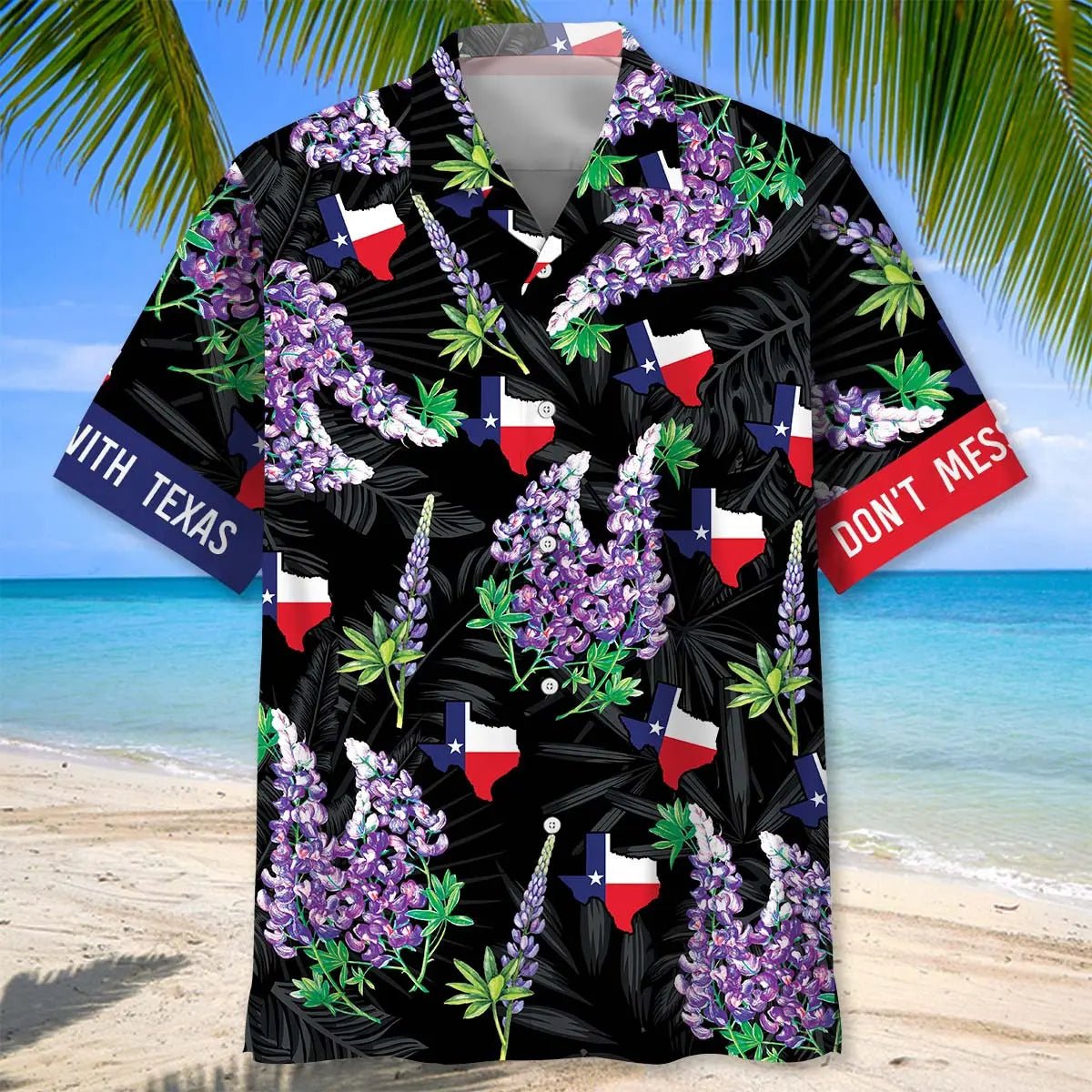Texas Pride Hawaiian Shirt For Island Vacations, Resort Wear, And Relaxed Seasonal Style