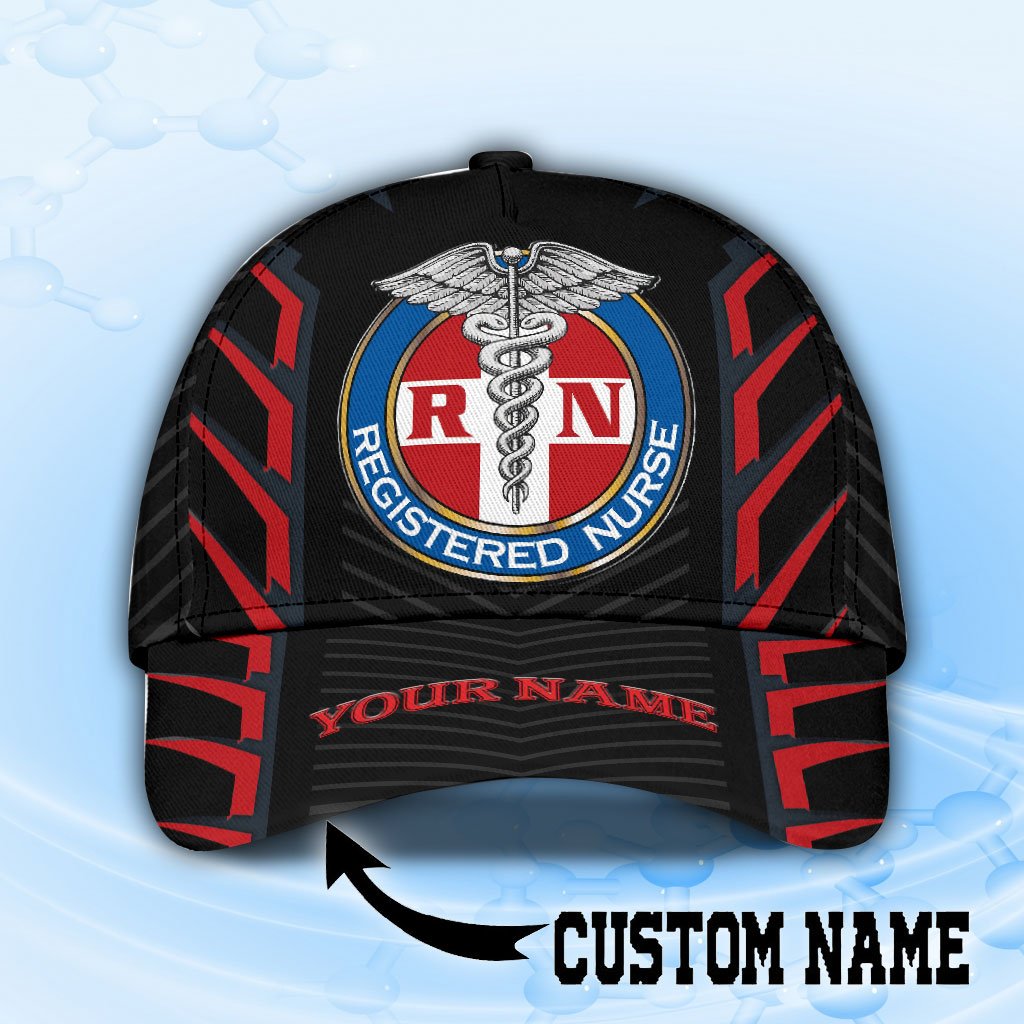 Rn Nurse All Over Print Classic Cap For Holiday Trips Daily Outfits And Thoughtful Gifting