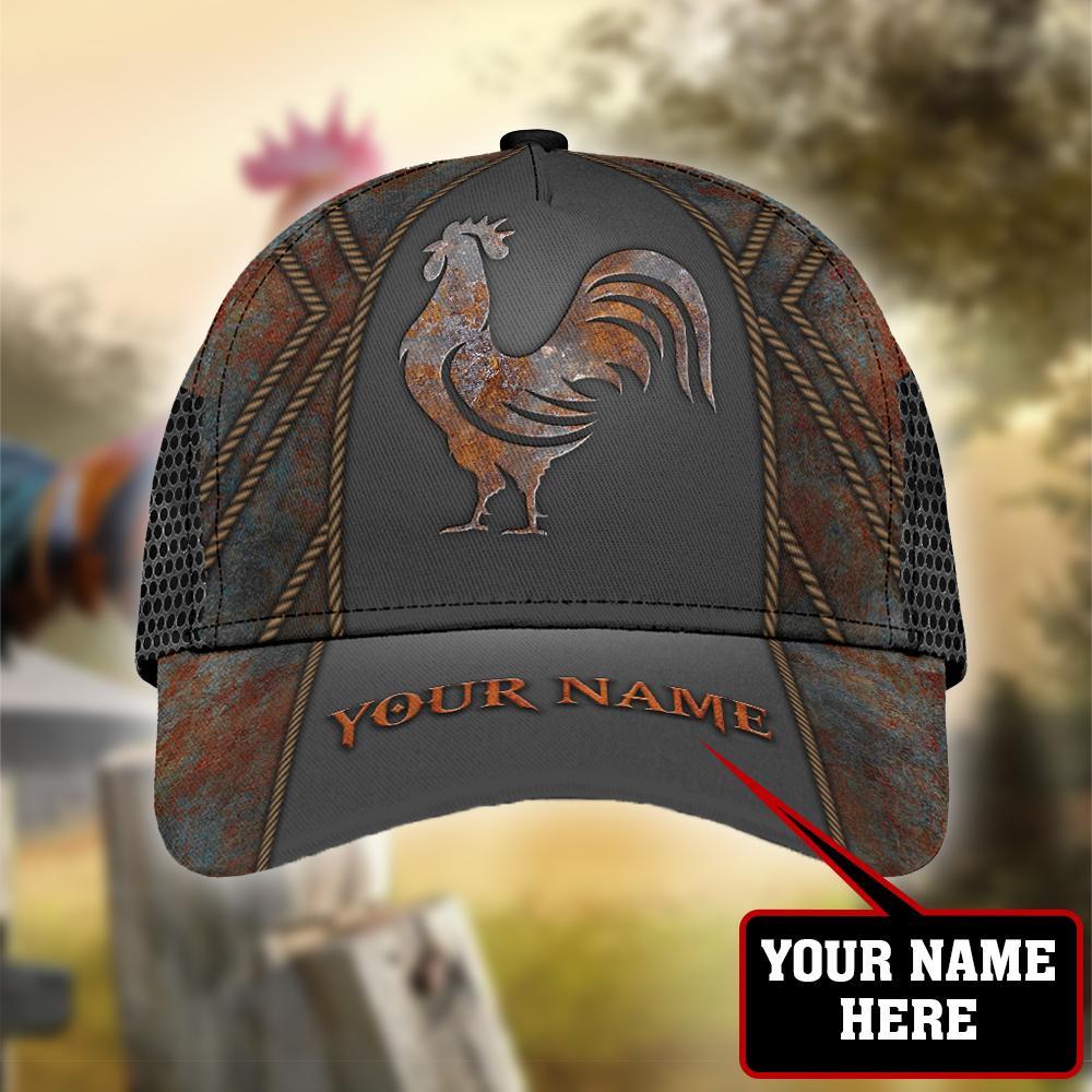 Personalized Rooster Farm Classic Cap For Daily Outfits Festivals And Thoughtful Gift Giving