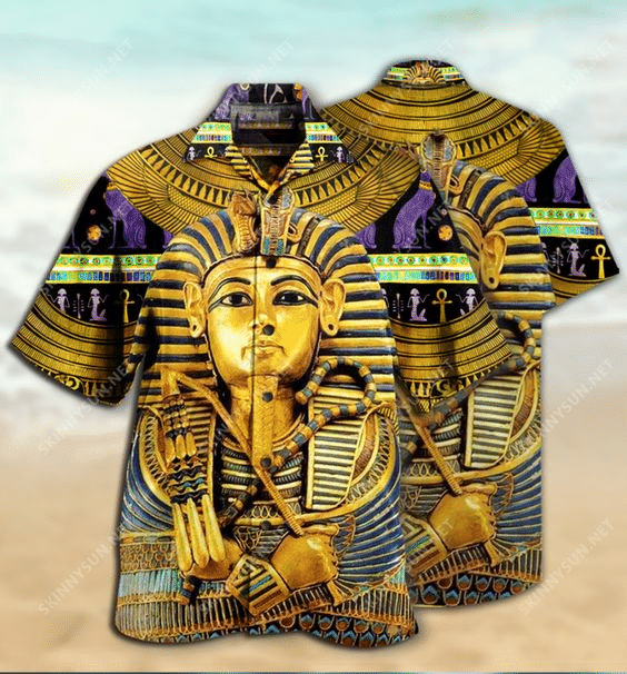 Ancient Egyptian Hawaiian Shirt With All Over Print For Warm Weather Adventures Parties And Daily Comfort