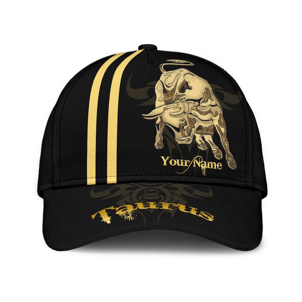 Taurus Custom All Over Print Classic Cap For Daily Outfits Festivals And Thoughtful Gift Giving