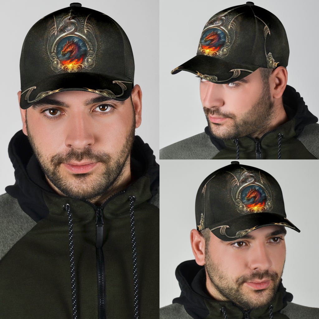 Dragon Mythical Fantasy Creature Art Classic Cap For Holiday Trips Daily Outfits And Thoughtful Gifting