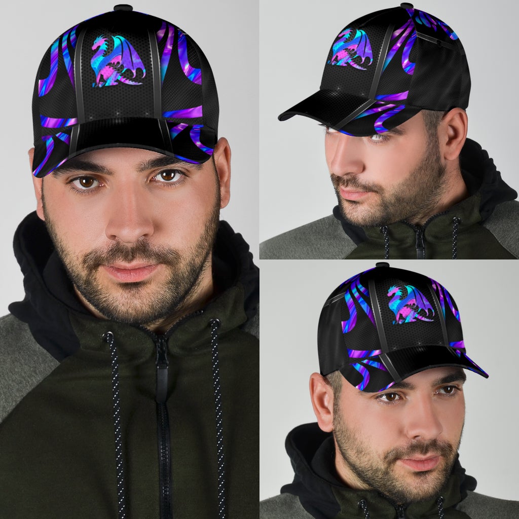 Hologram Dragon Fantasy Classic Cap For Weekend Outings Holidays And Thoughtful Gifting
