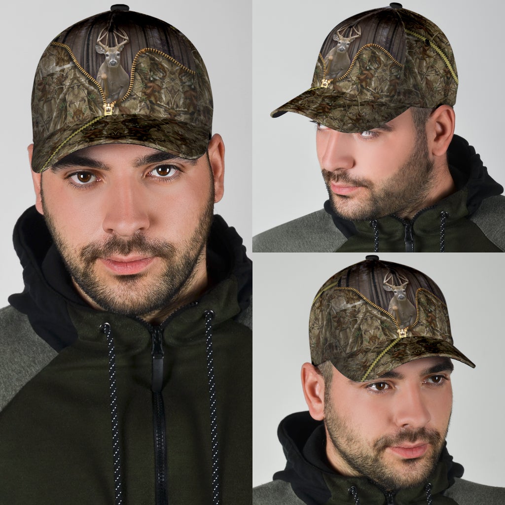 Deer Hunter Outdoor Wildlife Classic Cap For Casual Gatherings Travel And Thoughtful Gift Giving