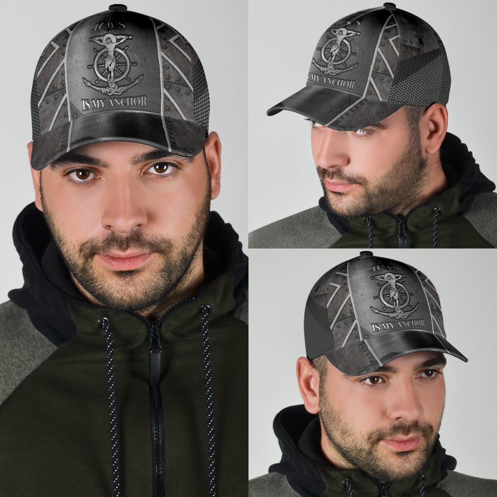 Faith Is My Anchor Classic Cap For Holiday Adventures Parties And Comfortable Styling