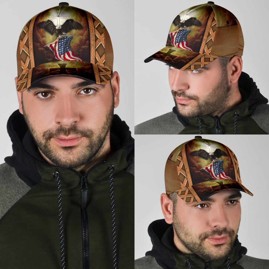 Faith Eagle One Nation Under God Classic Cap For Casual Gatherings Travel And Thoughtful Gift Giving