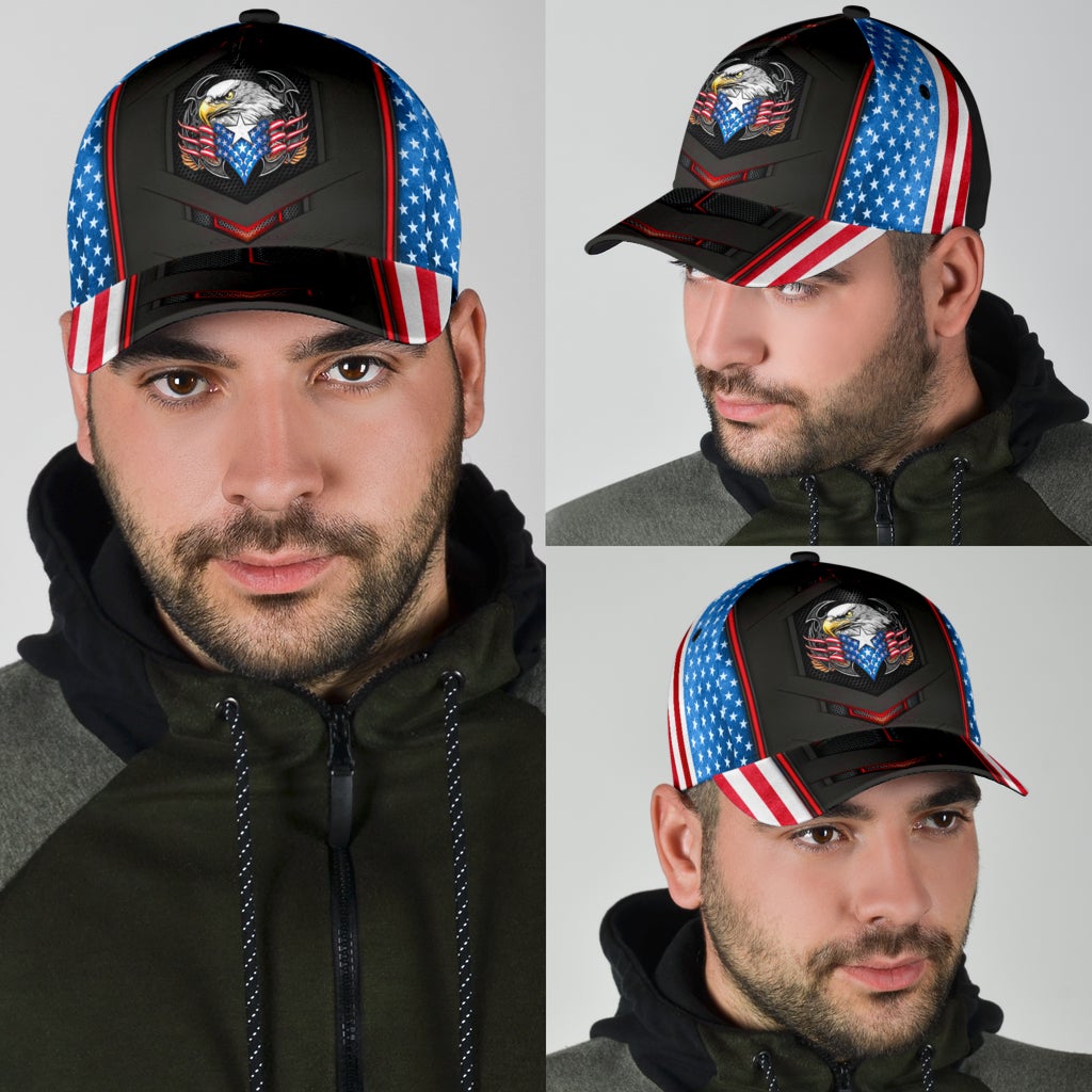 Eagle American Flag Carbon Classic Cap For Casual Gatherings Travel And Thoughtful Gift Giving