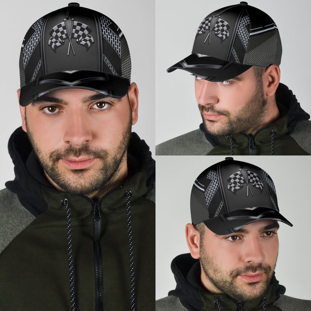 Racing Classic Cap For Festivals Vacations Outdoor Fun And Daily Comfort