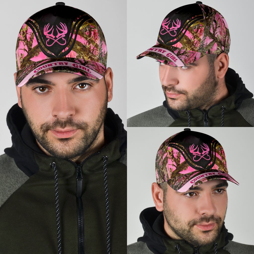 Fishing Hunting Country Girl Classic Cap For Weekend Adventures Festivals And Gift Giving